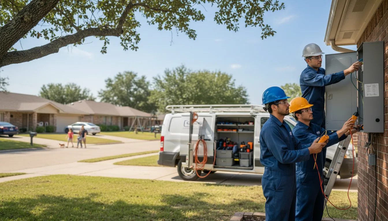 Certified electrician providing emergency electrical services in Delta City, MS